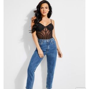 Guess Melinda Mesh Bodysuit